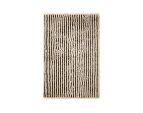 Koberec Kami Knotted 120x180, off-white/coffee