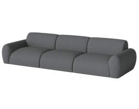 Třímístná pohovka Núvol, dark grey