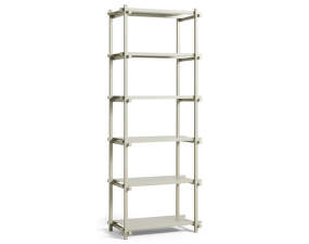 Policový systém Woody Column High, smokey grey