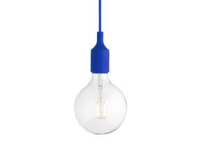 Závěsná LED lampa E27, blue