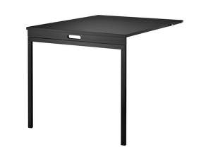 Výklopný stolek String Folding Table, black stained ash/black