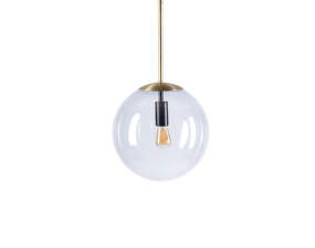 Závěsná lampa Orb L Ø25, Matt Antique Brass