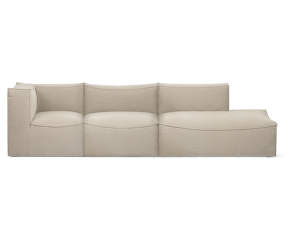 3-místná otevřená modulární sofa Catena, Cotton Linen