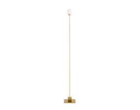 Stojací lampa Snowball, brass