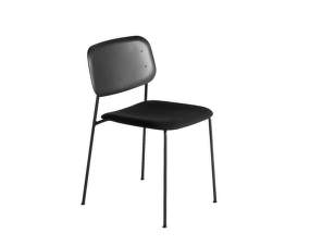 Židle Soft Edge P10, black powder coated steel/steelcut 190