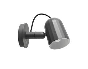 Nástěnná lampa Noc Wall Button, dark grey