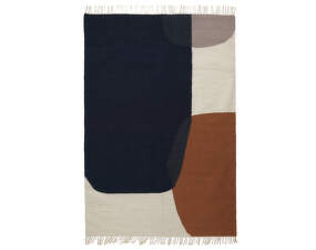 Koberec Merge Kelim Rug Large, Dark Blue