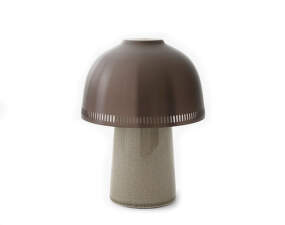 Přenosná lampa Raku SH8, Beige Grey & Bronzed