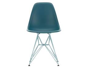 Židle Eames DSR, sea blue / sky blue