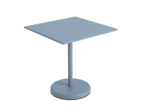 Stolek Linear Steel Café Table 70x70, pale blue