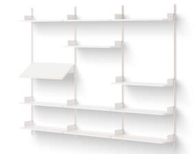 Policová sestava Display Shelf, white/white