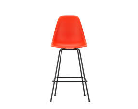 Barová židle Eames Plastic Low, poppy red