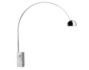 Stojací lampa Arco, steel