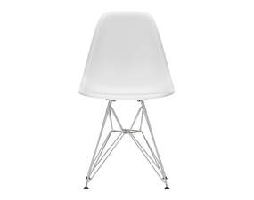Židle Eames DSR, cotton white/chrome