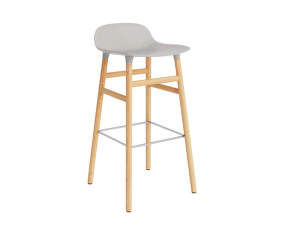 Barová židle Form 75 cm, warm grey/oak