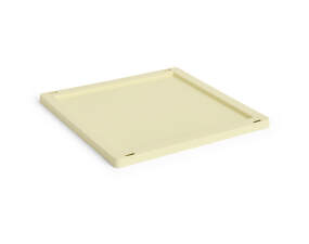 Plastové víko Colour Crate Cube/Square M, light yellow