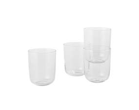 Sklenice Corky Glasses, vysoké clear, set 4 ks