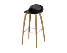 Barová židle 3D Bar Stool, black/oak