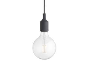 Závěsná LED lampa E27, dark grey