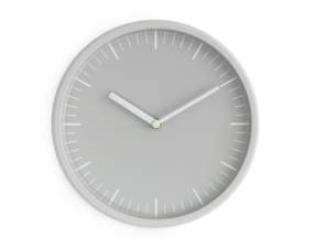 Hodiny Day Wall Clock, light grey