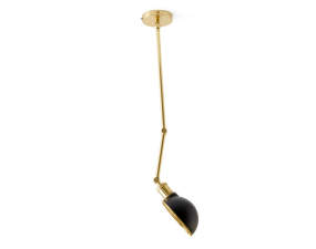 Nástěnná / stropní lampa Hudson, brass