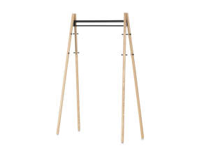 Věšák Kiila Coat Rack, clear/black