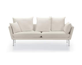 Pohovka Suita Sofa 3-místná, pointed cushions s policovou deskou