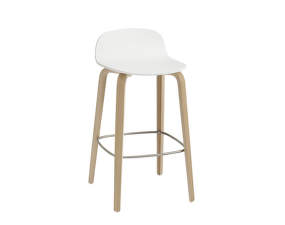 Barová židle Visu 65 cm, oak/white