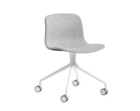 Židle AAC 15, White Powder Coated Aluminium / Hallingdal 116