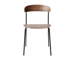 Židle Missing Chair, lacquered walnut