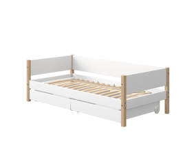 Dětská postel Nor s výsuvnými šuplíky, white