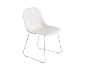 Židle Fiber Side Chair, sled base, natural white