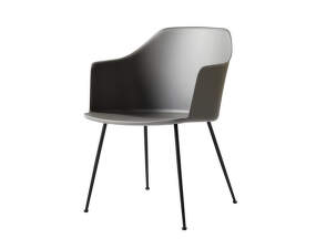 Židle Rely HW33 s područkami, black/stone grey