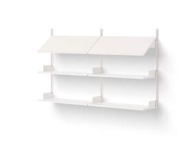 Policová sestava Office Shelf, white/white