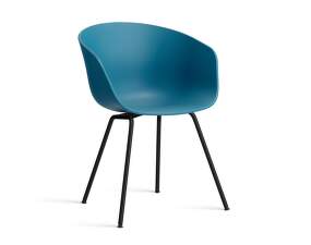 Židle AAC 26 Black Powder Coated Steel, azure blue