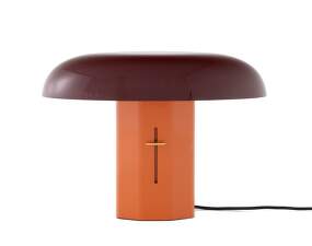 Stolní lampa Montera JH42, amber/ruby