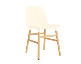 Židle Form, cream/oak