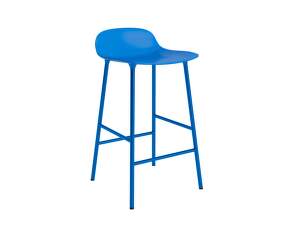 Barová židle Form 65 cm, bright blue/bright blue