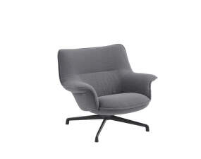 Křeslo Doze Lounge Chair Low Swivel, Ocean 80 / anthracite black