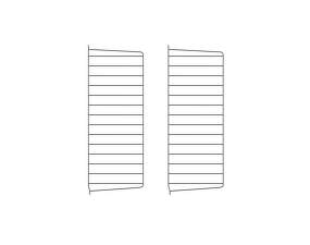 Nástěnný panel String Wall 75 x 30, 2 ks, dark grey