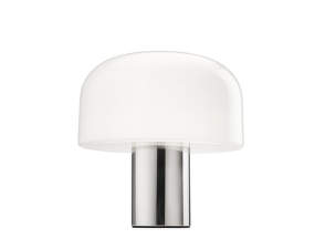 Stolní lampa Bellhop Glass T, bright aluminum