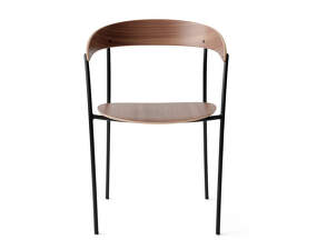 Židle Missing Armchair, lacquered walnut