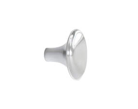 Věšák HiHat Knob Mini 2 ks, chrome