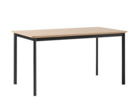 Jídelní stůl Drip HW115, black/lacquered oak