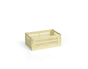 Úložný box Colour Crate S, light yellow