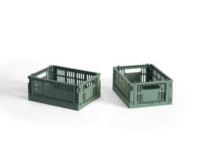 Úložný box Colour Crate Mini set 2ks, sage green