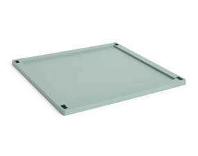 Plastové víko Colour Crate Square L, sage green