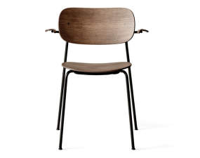 Židle Co Chair s područkami, dark oak