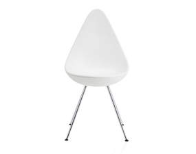 Židle Drop™, white / chrom