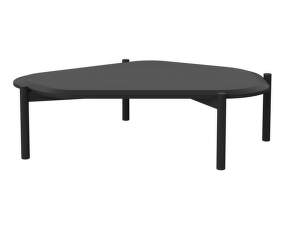 Konferenční stolek Island, black stained oak